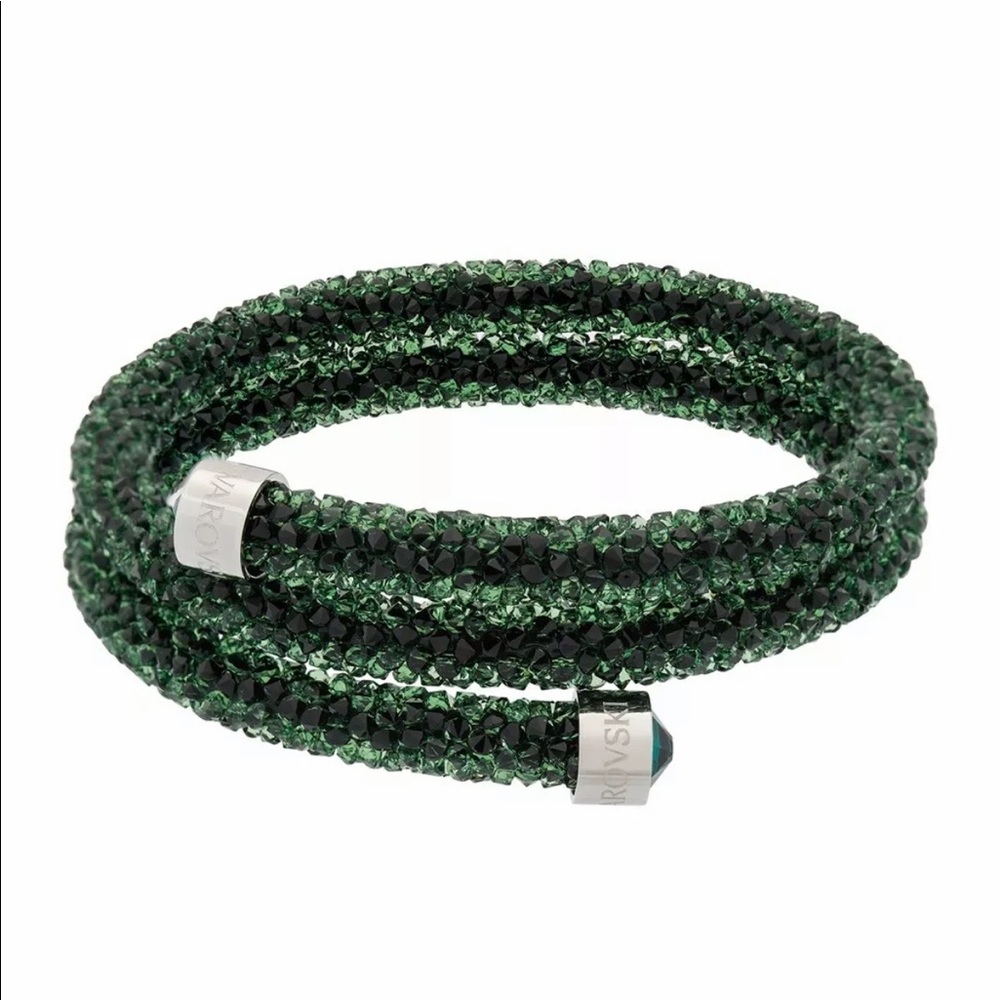 (SOLD) Swarovski Bracelet Crystaldust Double Wrap